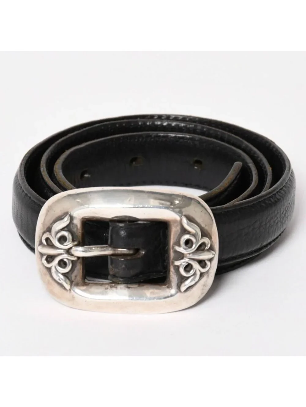 Chrome Hearts 1 Inch Classic Belt Gunslinger 28 Sterling Silver 4
